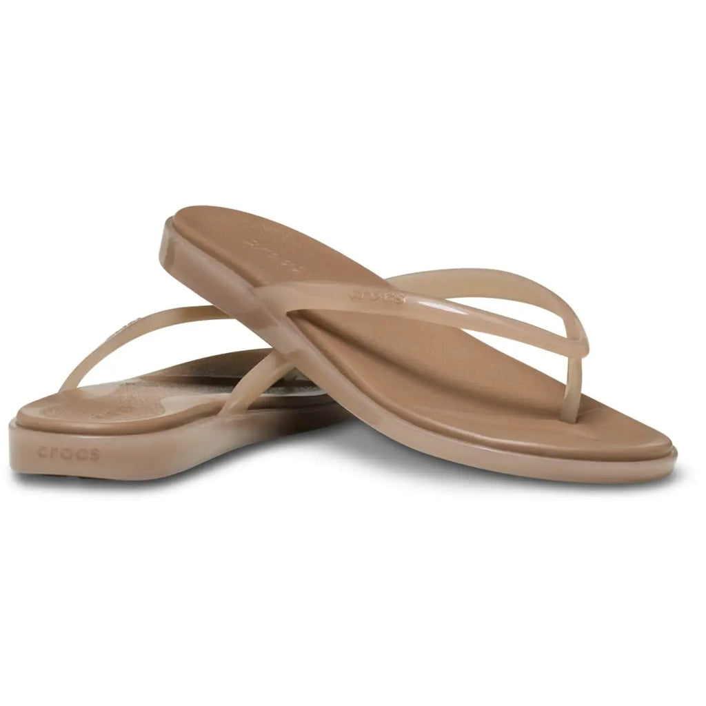 Crocs Women'S Miami round Toe Flip Flops, Summer Sandals