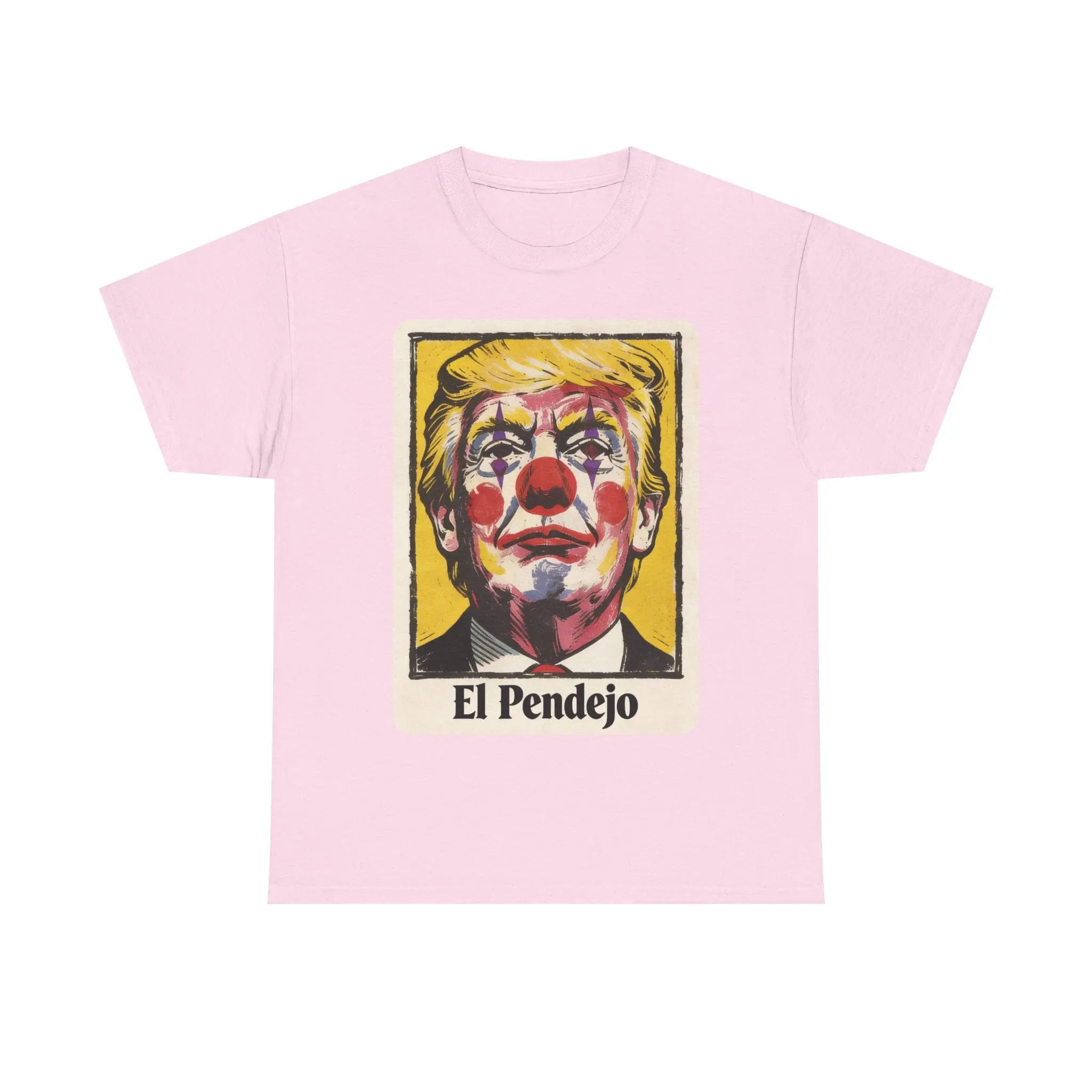 El Pendejo Clown Portrait Tee | Political Satirical Art