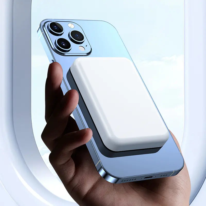 5000Mah Magnetic Power Bank Magsafe Wireless Fast Charger for Iphone 12–17 Pro/Pro Max, Compact Portable Battery Pack