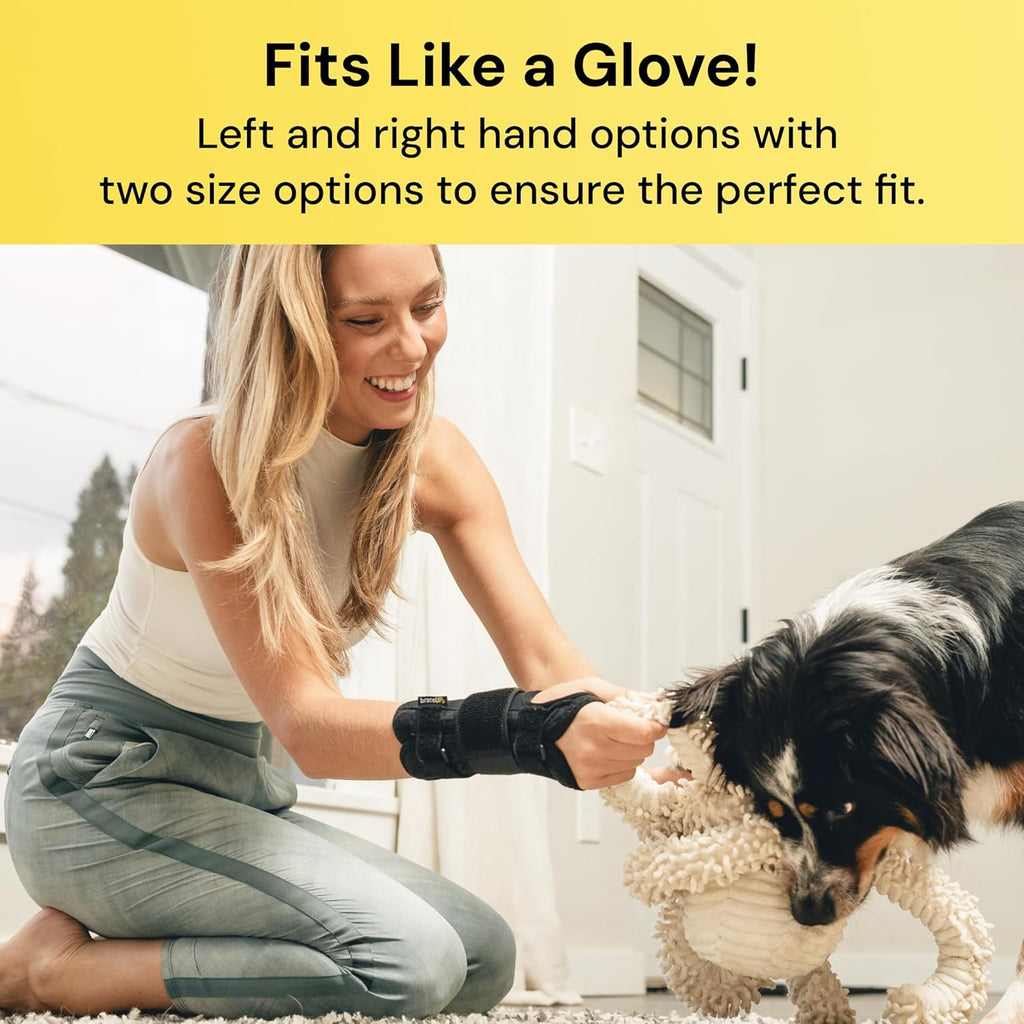 Carpal Tunnel Wrist Brace - Metal Wrist Splint for Hand and Wrist Support, Tendonitis Arthritis Pain Relief